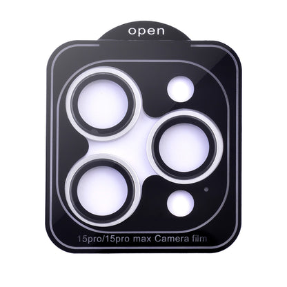 Pro+ Eagle Eye Camera Lens Protector for iPhone 15 Pro/ 15 Pro Max - Silver
