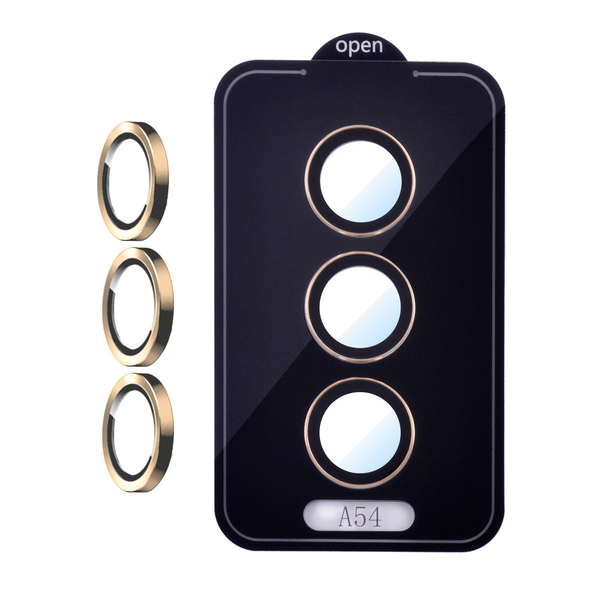 Pro+ Eagle Eye Camera Lens Protector for Samsung Galaxy A54 5G A546 - Gold