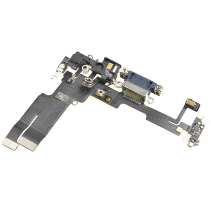 Charging Port with Flex Cable for iPhone 14 (High Quality) - Blue