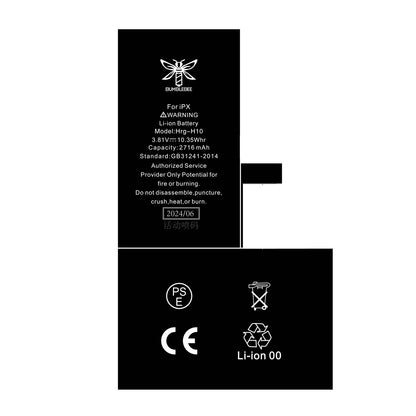 3.81V 2716mAh Battery with Adhesive for iPhone X