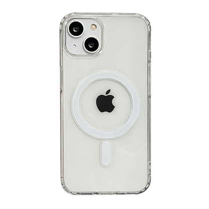 Compatible with iPhone 15 Case Clear, Shockproof Soft Slim Magnetic Phone Case, Compatible with MagSafe Anti-Yellowing