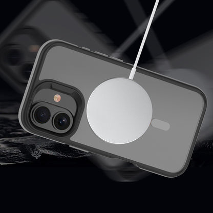 Compatible with iPhone 16 Case, Shockproof Soft Slim Magnetic Phone Case, Compatible with MagSafe - Gray