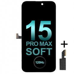 LCD Screen Digitizer Assembly Replacement With Portable IC for iPhone 15 Pro Max (Incell/ 90HZ)