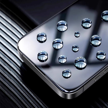 Matte Tempered Glass Screen Protector for iPhone 12 Pro Max (Retail Packaging) - Black