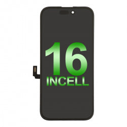 Glitter Camera Lens Tempered Glass Protector for iPhone 16/ 16 Plus - Black