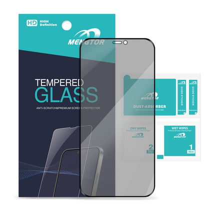 Full Cover Privacy Tempered Glass Screen Protector for iPhone 12/ 12 Pro (Retail Packaging)