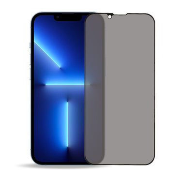 Full Cover Privacy Tempered Glass Screen Protector for iPhone 16e/ 14/ 13/ 13 Pro(6.1 inches) (Retail Packaging)