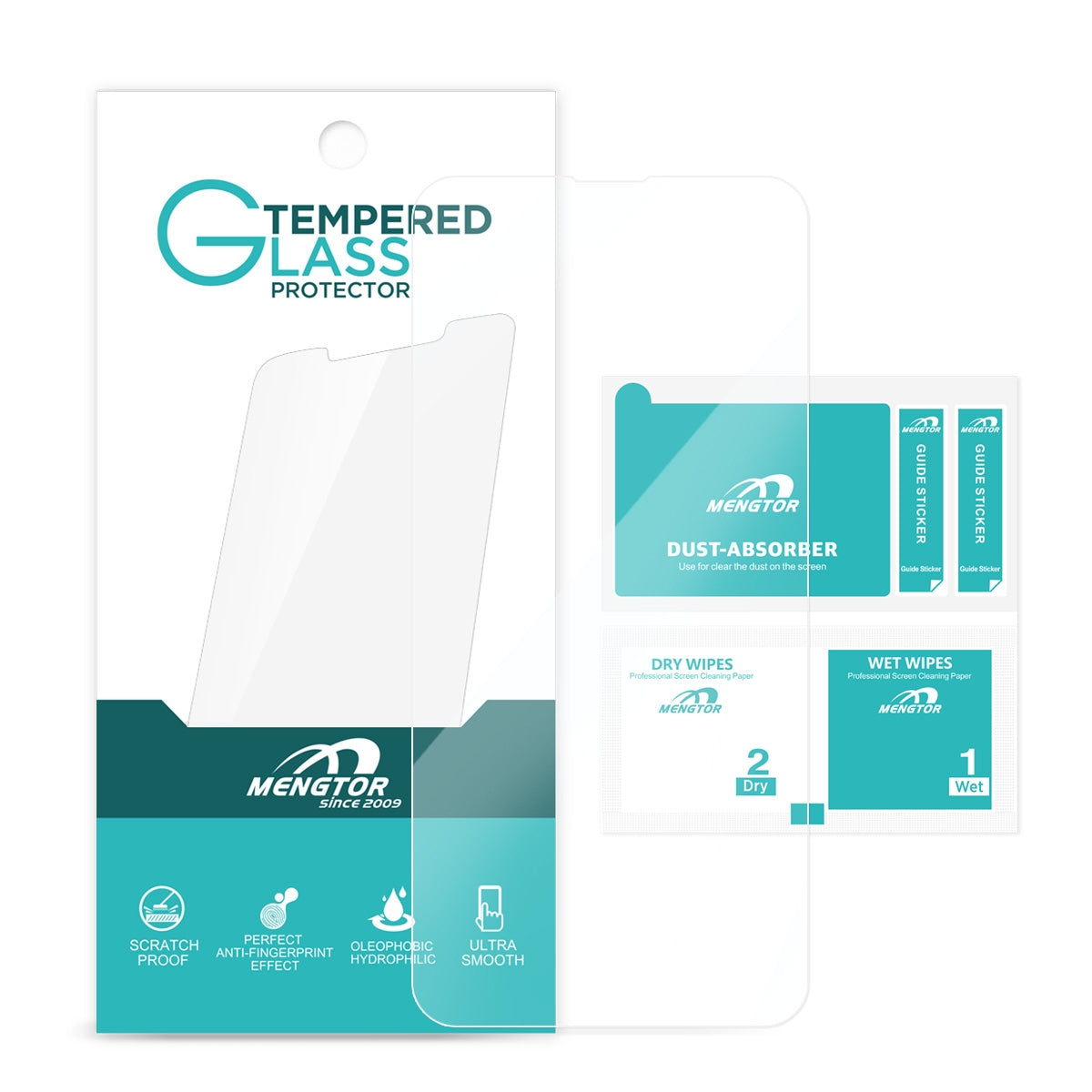 Front Tempered Glass Screen Protector for iPhone 14 Plus/ 13 Pro Max (6.7 inches) (Retail Packaging)