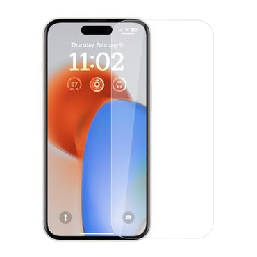 Front Tempered Glass Screen Protector for iPhone 15/ 16 (6.1 inches) (Retail Packaging)