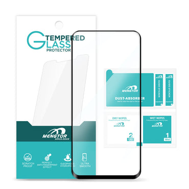 Full Curved Tempered Glass Screen Protector for Samsung Galaxy S23 FE 5G S711- Black(Retail Packaging)