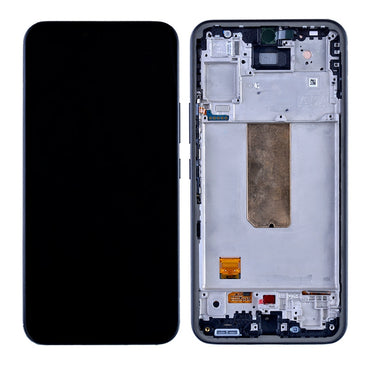 OLED Screen Digitizer Assembly Replacement with Frame for Samsung Galaxy A54 5G A546 (Premium) (for America Version)- Awesome Graphite