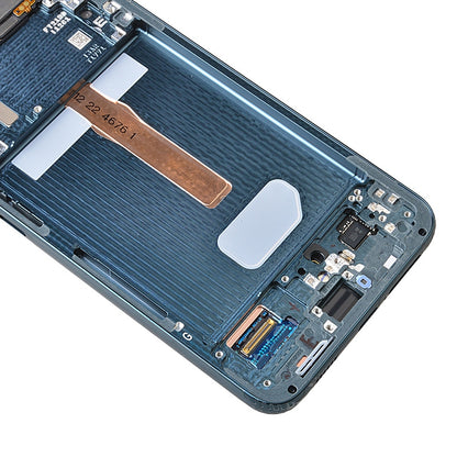 OLED Screen Digitizer Assembly with Frame for Samsung Galaxy S22 Plus 5G S906 (for America Version) (Premium) - Green