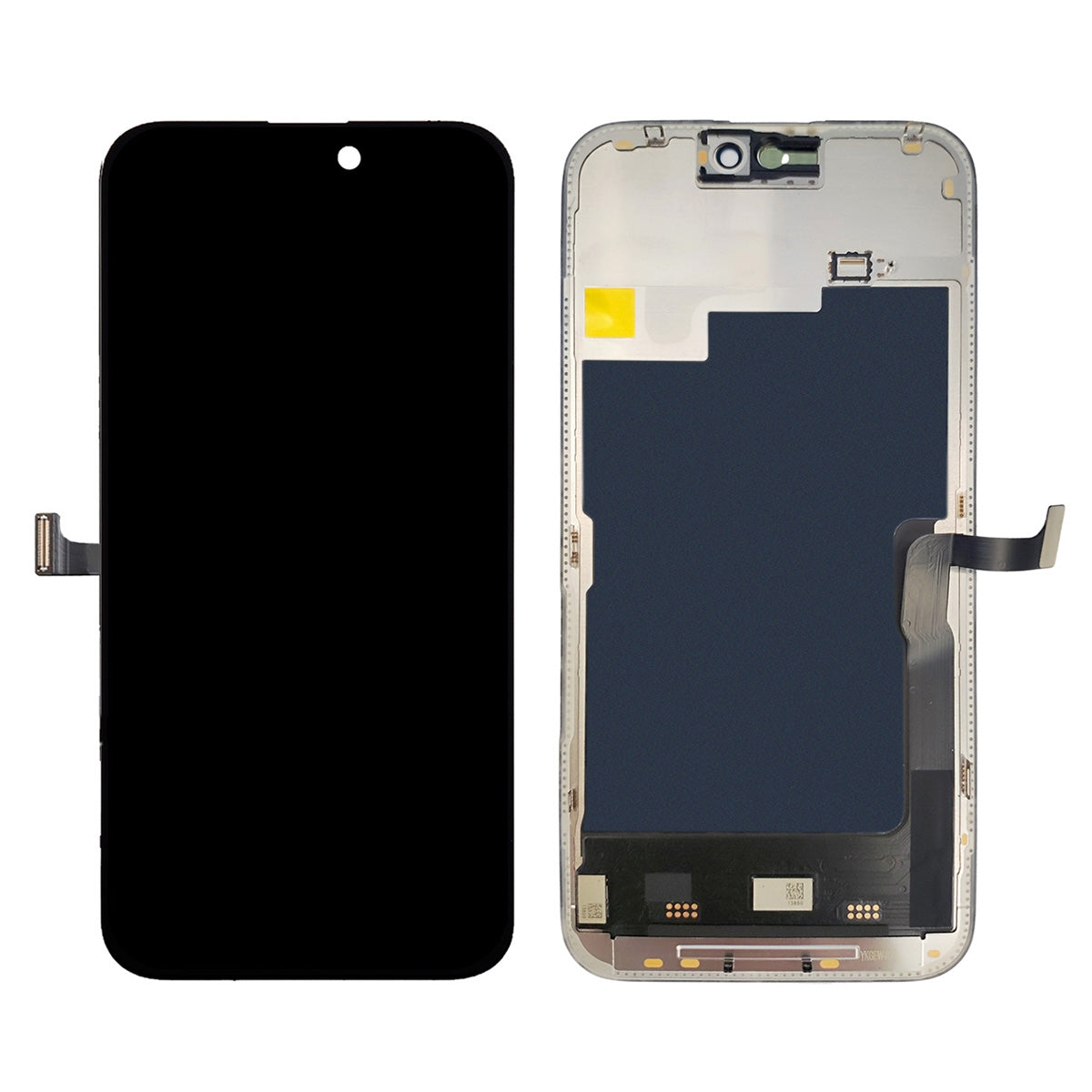 Premium Soft OLED Screen Digitizer Assembly Replacement With Portable IC for iPhone 15 Pro Max (120HZ)