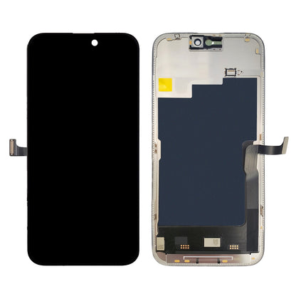 Premium Soft OLED Screen Digitizer Assembly Replacement With Portable IC for iPhone 15 Pro Max (120HZ)