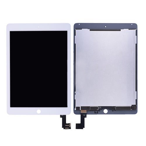LCD with Touch Screen Digitizer Replacement for iPad Air 2 (Wake/ Sleep Sensor Installed) - White