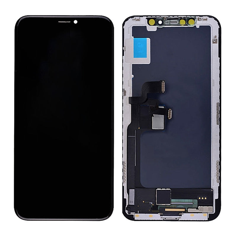 LCD Screen Digitizer Assembly Replacement with Frame for iPhone X (JK/ Aftermarket)