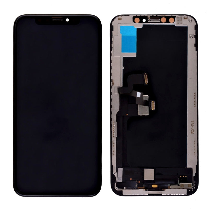 LCD Screen Digitizer Assembly Replacement with Frame for iPhone XS (JK/ Aftermarket)