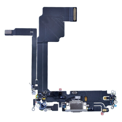 Charging Port with Flex Cable for iPhone 15 Pro Max (High Quality) - Natural Titanium