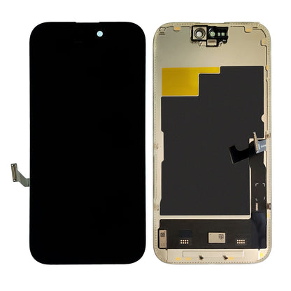 Premium Soft OLED Screen Digitizer Assembly With Portable IC for iPhone 15 Pro (120HZ)