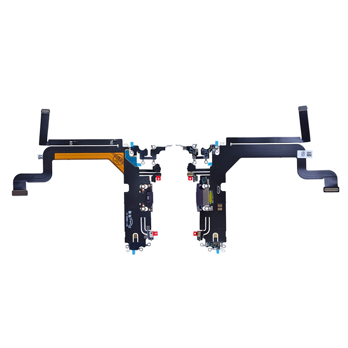 Charging Port with Flex Cable for iPhone 14 Pro Max (High Quality) - Deep Purple