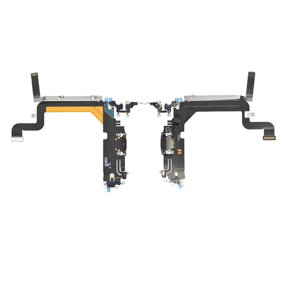 Charging Port with Flex Cable for iPhone 14 Pro Max (High Quality) - Black