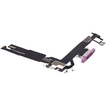 Charging Port with Flex Cable for iPhone 16 - Pink