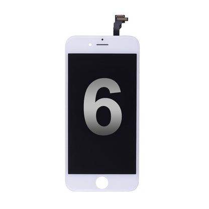 LCD with Touch Screen Digitizer Replacement for iPhone 6 (Aftermarket) - White