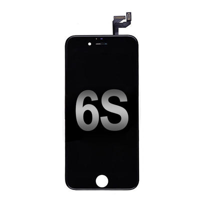 LCD Screen Display with Touch Digitizer Panel and Frame for iPhone 6S (Aftermarket) - Black