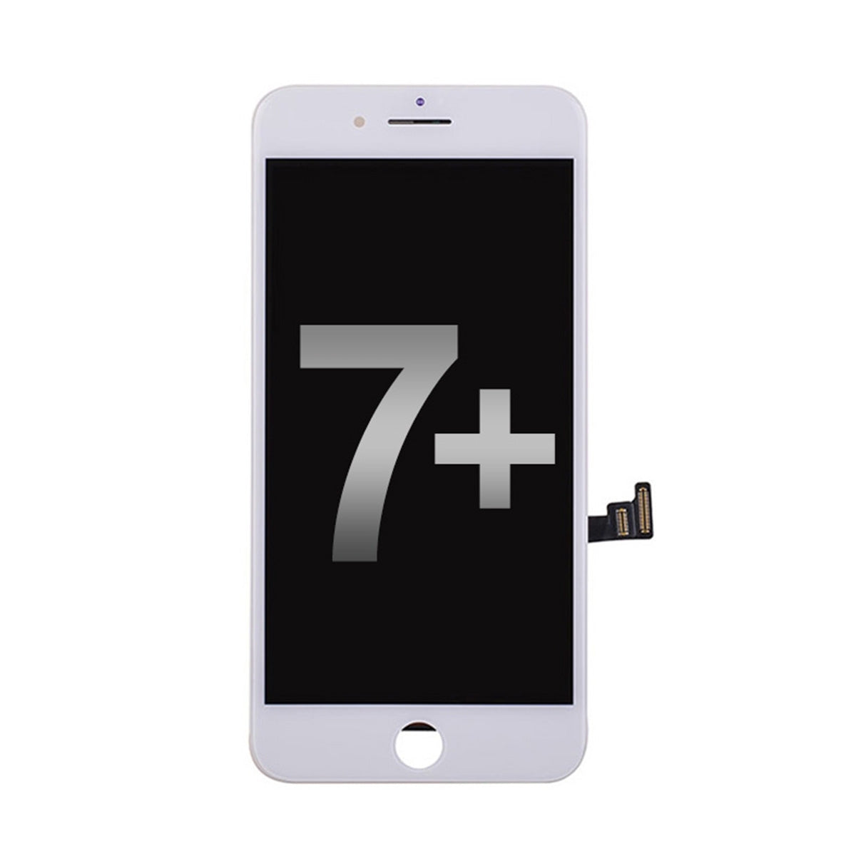 LCD Screen Assembly Replacement for iPhone 7 Plus (Aftermarket) - White