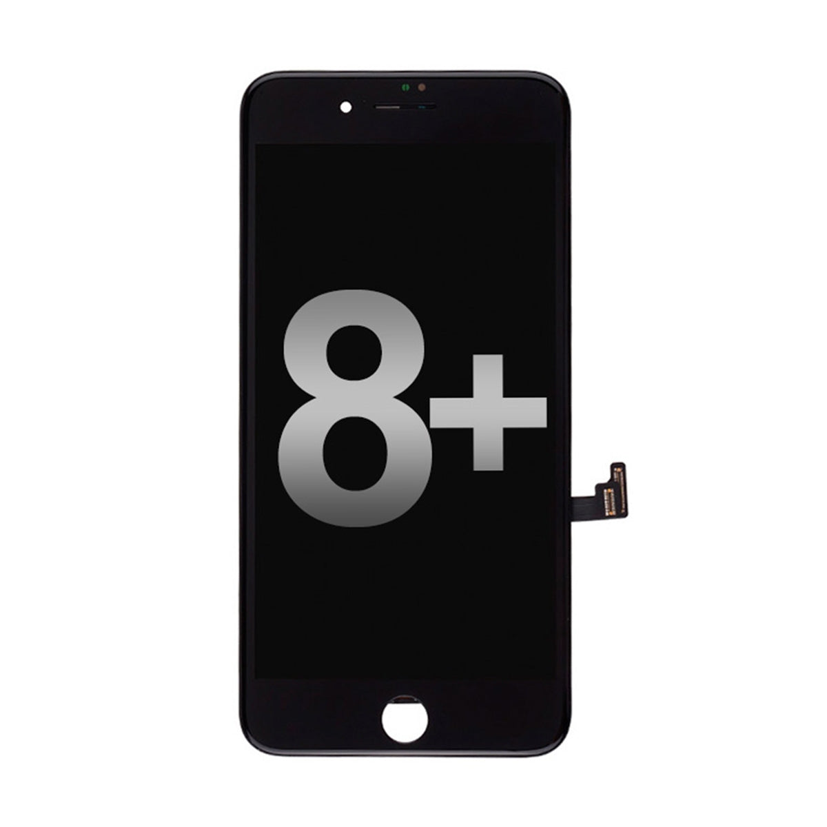 LCD Screen Replacement Assembly for iPhone 8 Plus (Aftermarket) - Black