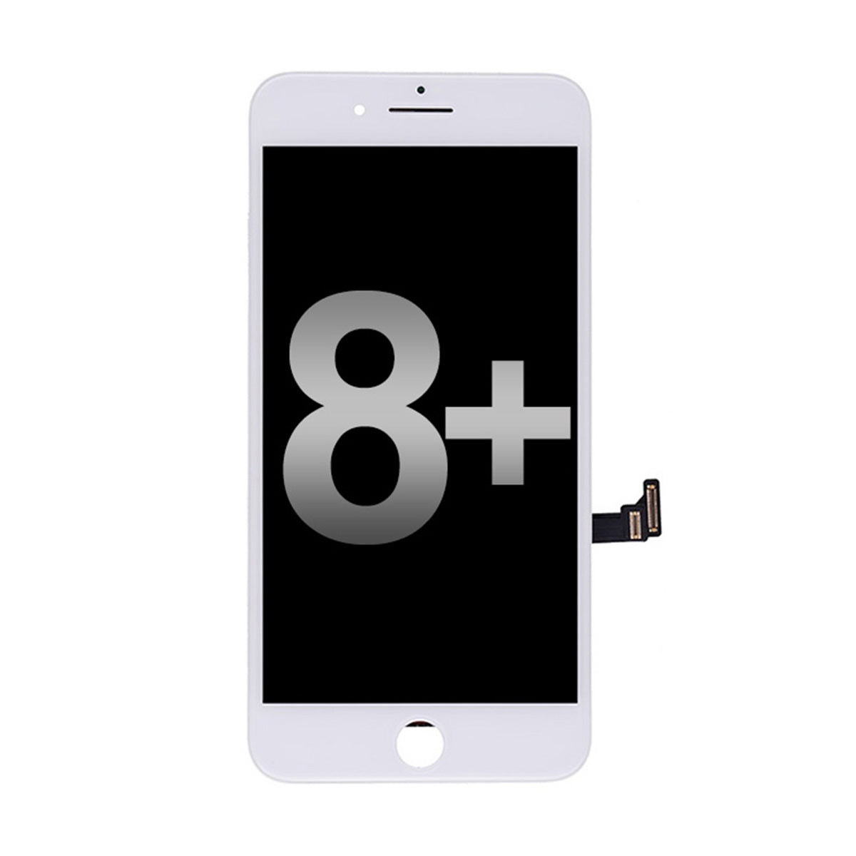 LCD Screen Assembly Replacement  for iPhone 8 Plus (Aftermarket) - White