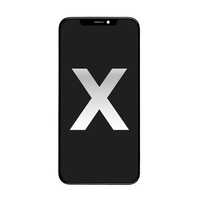 OLED Screen Digitizer Assembly Replacement  for iPhone X (High Quality) - Black