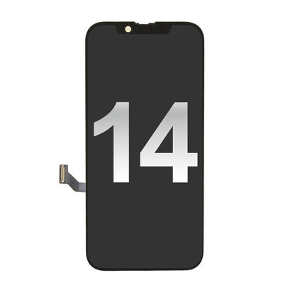 OLED Screen Digitizer Assembly Replacement for iPhone 14 (High Quality) - Black