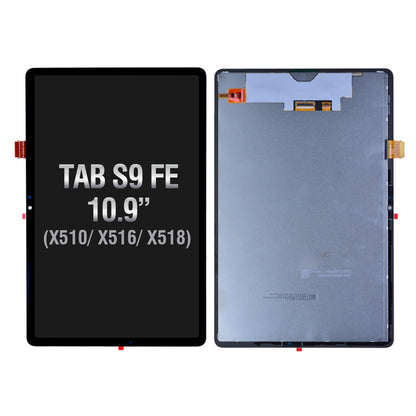 LCD Screen Digitizer Assembly for Samsung Galaxy Tab S9 FE (2023) X510/ X516/ X518 - Black