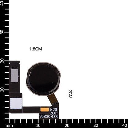 Home Button Connector with Flex Cable Ribbon for iPad Pro(10.5 inches)/ Air 3(2019) - Black