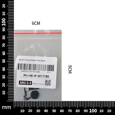 Home Button Connector with Flex Cable Ribbon for iPad Pro(10.5 inches)/ Air 3(2019) - Black