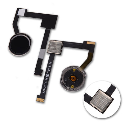 Home Button with Flex Cable Ribbon and Home Button Connector for iPad mini 4 - Black
