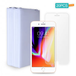 [20 Pack] Tempered Glass Screen Protector for iPhone 6 Plus/ 6S Plus/ 7 Plus/ 8 Plus