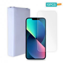 [10 Pack] Tempered Glass Screen Protector for iPhone 16e/ 14/ 13/ 13 Pro