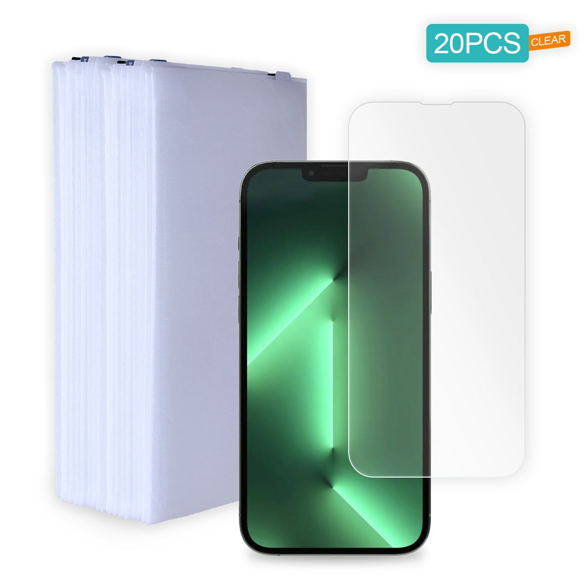 [20 Pack] Tempered Glass Screen Protector for iPhone 14 Plus/ 13 Pro Max