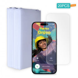 [20 Pack] Tempered Glass Screen Protector for iPhone 15 Pro