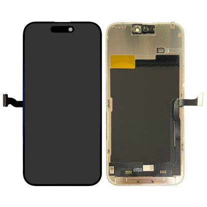 Premium Hard OLED Screen Digitizer Assembly Replacement With Portable IC for iPhone 15 Pro Max (90HZ)