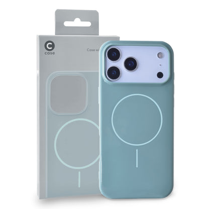 iPhone 17 Pro Max TPU Magnetic Case with MagSafe - Blue