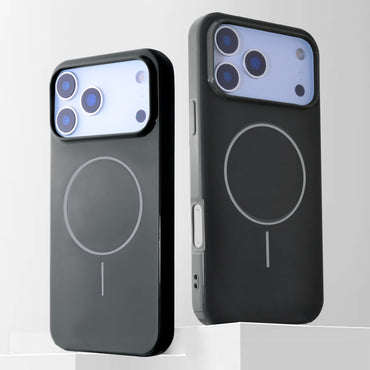 iPhone 17 Pro Max TPU Magnetic Case with MagSafe - Black