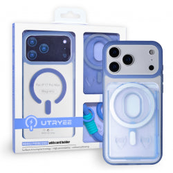iPhone 17 Pro Max TPU Magnetic Case with MagSafe - Blue