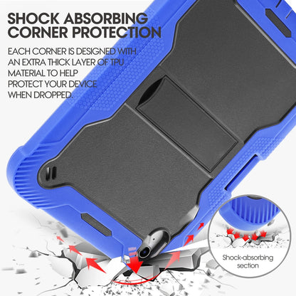 iPad 10.9 10th Gen Heavy Duty Shockproof Case – Black/Blue