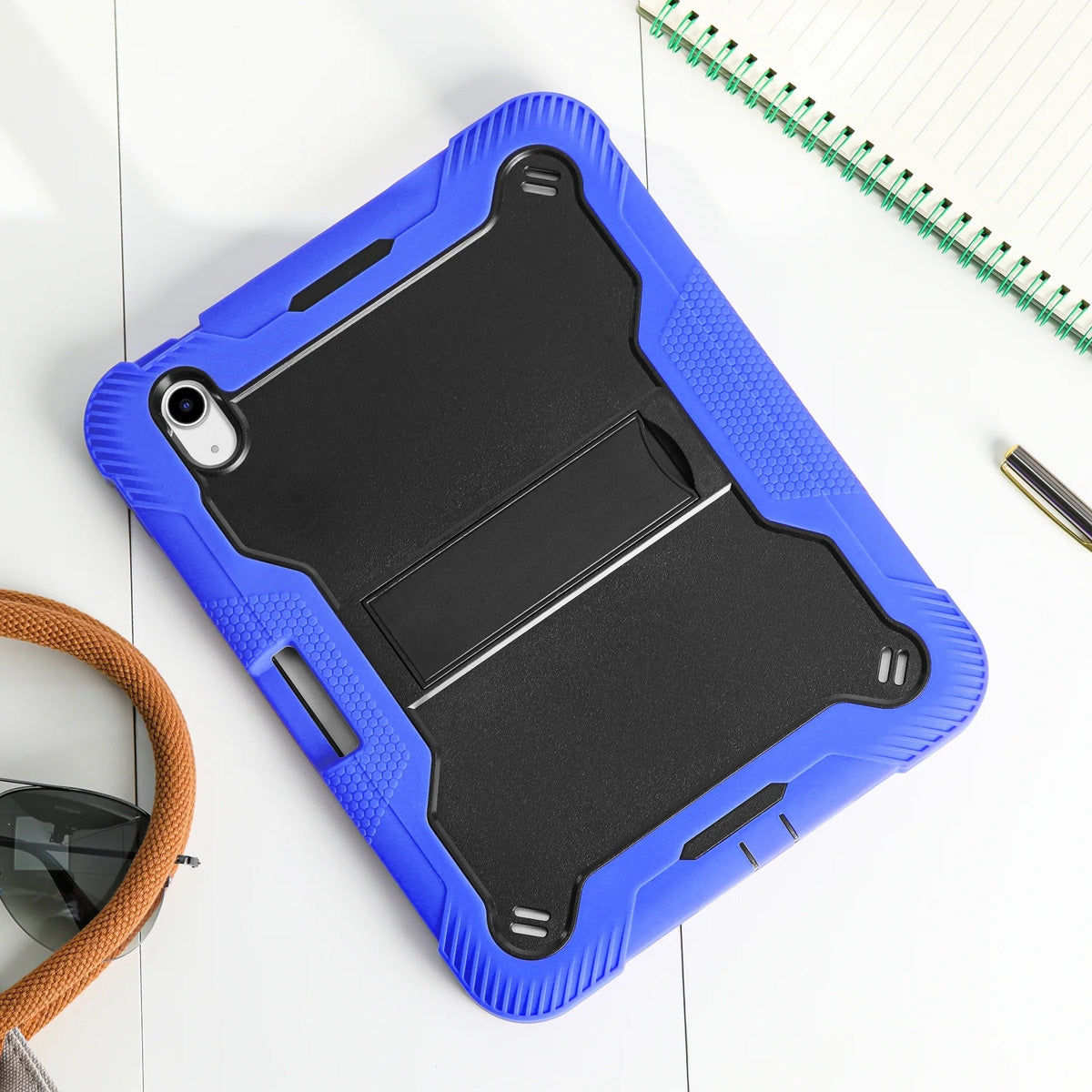 iPad 10.9 10th Gen Heavy Duty Shockproof Case – Black/Blue