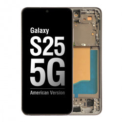 OLED Screen Digitizer Assembly with Frame for Samsung Galaxy S25 5G S931 (for America Version)(Premium) - Mint