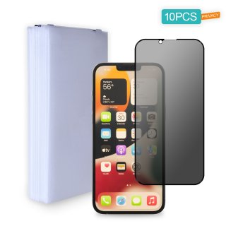[10 Pack] Privacy Tempered Glass Screen Protector for iPhone 16e/ 14/ 13/ 13 Pro