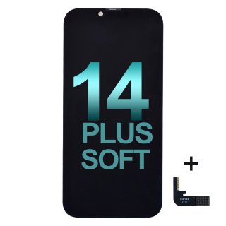 Premium Soft OLED Screen Digitizer Assembly Replacement with Portable IC for iPhone 14 Plus